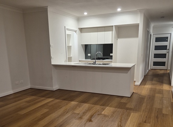 End of lease cleaning Wyndham Vale - living room