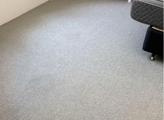 Bedroom carpet before steam cleaning in Malvern