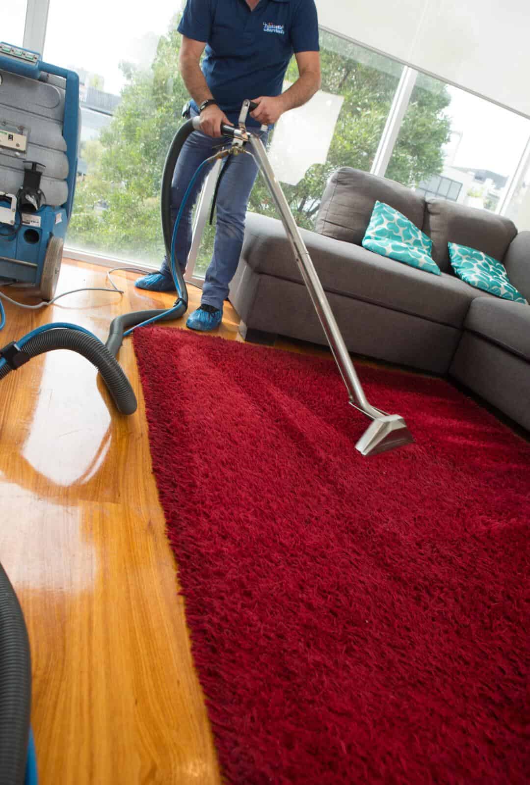 Professional carpet cleaning Melbourne Cleaning a carpet in Melbourne