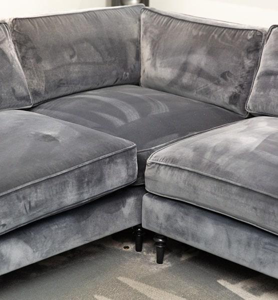 Dry clean a sofa