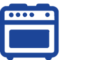 Oven cleaning icon